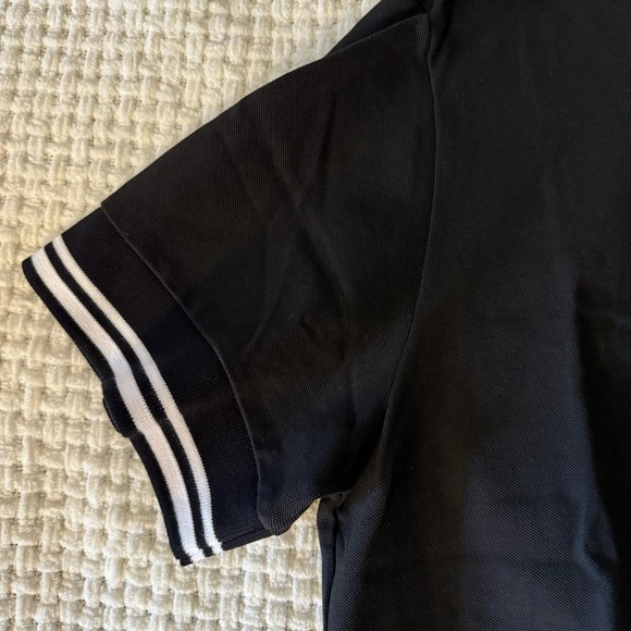 Halfboy Black Logo-Embroidered Cropped Polo - XS - NWT - Picture 6 of 10